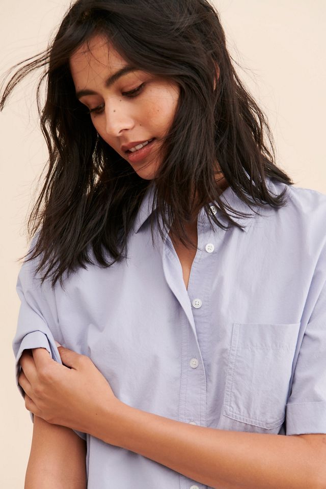 Madewell Signature Poplin Short-Sleeve Button-Down Shirt #2