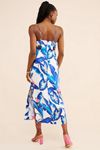 FARM Rio Linen Foliage Midi Dress