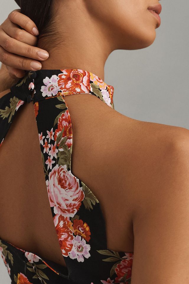 Halter Scallop Mini Dress #2