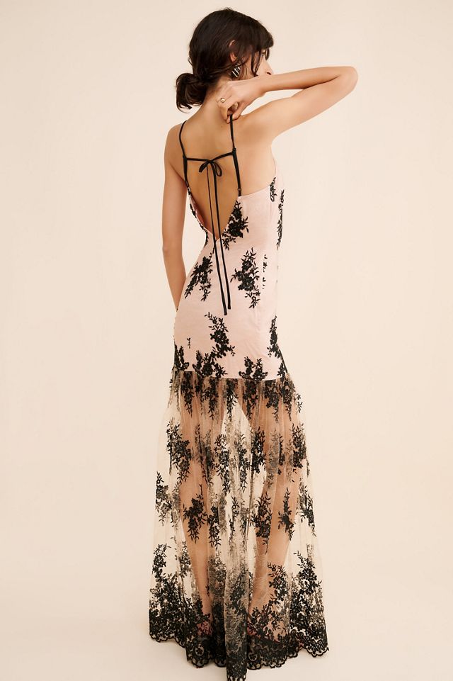 If By Sea Sleeveless Floral Maxi Dress #1