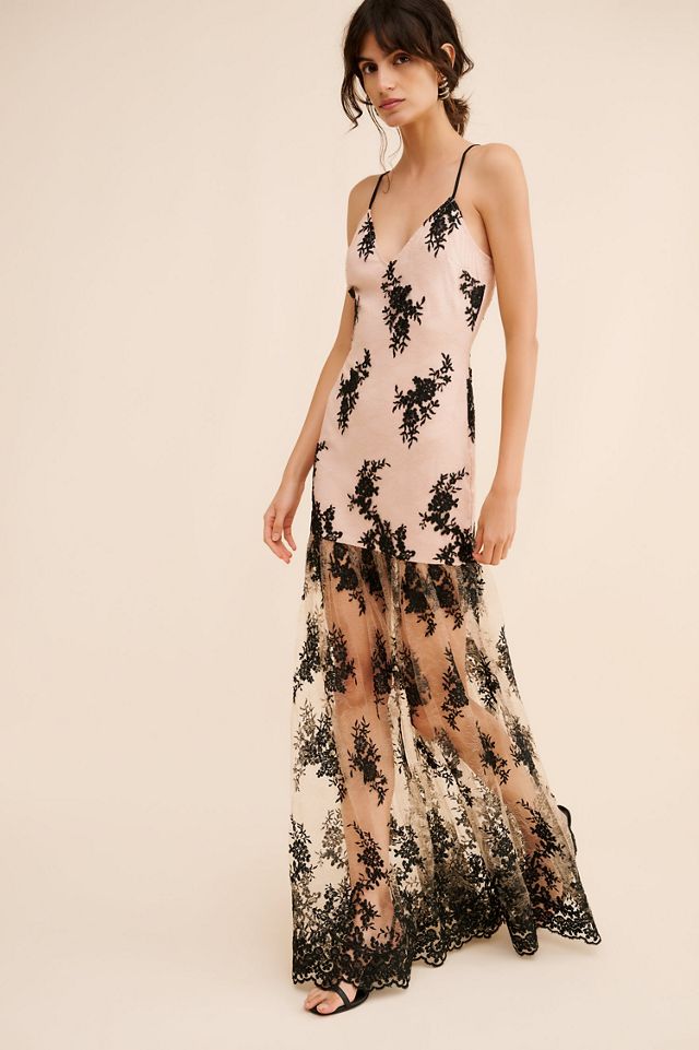If By Sea Sleeveless Floral Maxi Dress #3