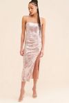 Saylor Claude Midi Sequin Dress | Anthropologie