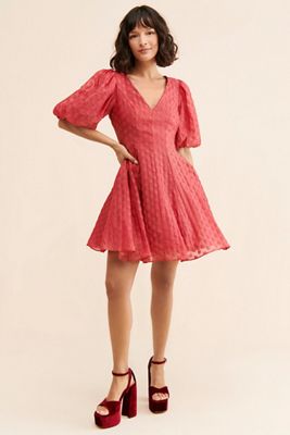 Rachel Parcell Organza Dot Dress