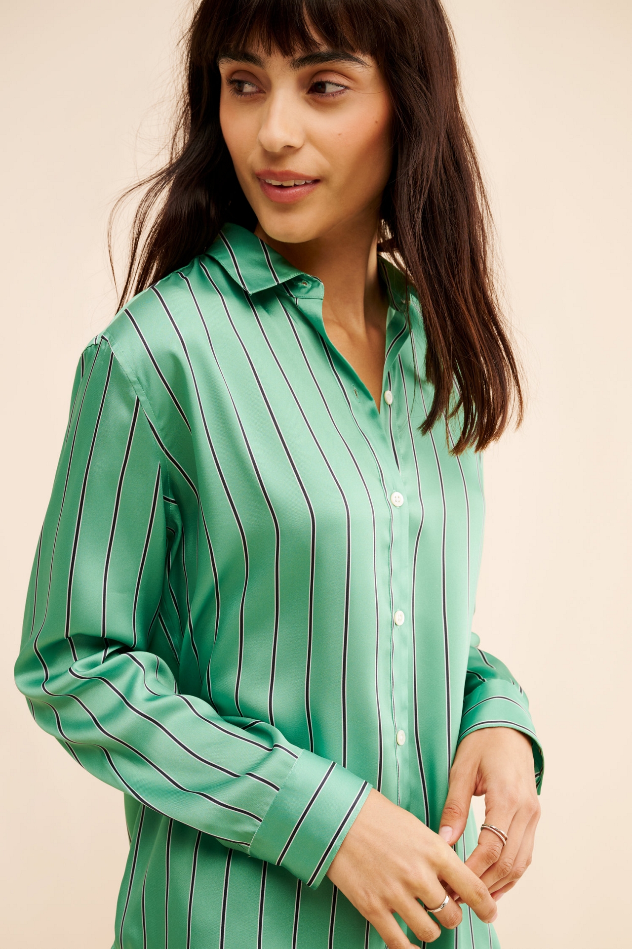 Rails Elias Button Down Top