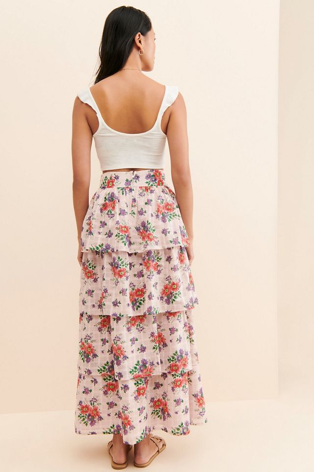 Winston White Marina Tiered Skirt #1