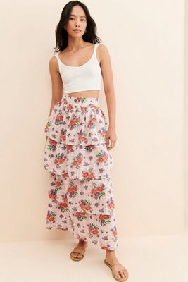 Winston White Marina Tiered Skirt