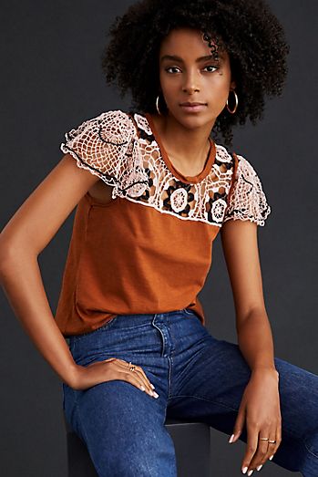 Farrah Flutter Sleeve Top Farrah Flutter Sleeve Top
