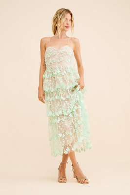 sheer layered dress Air Dress