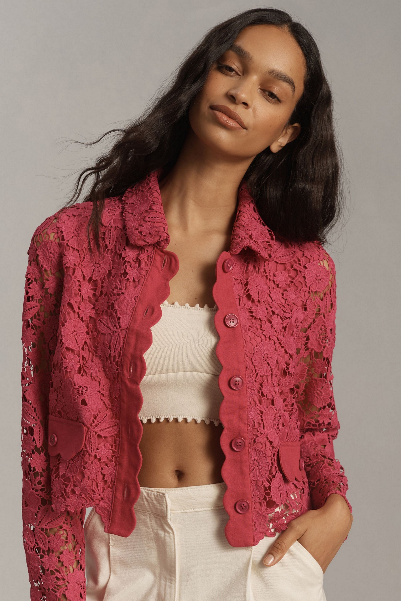 Dolan Left Coast Lace Lady Jacket