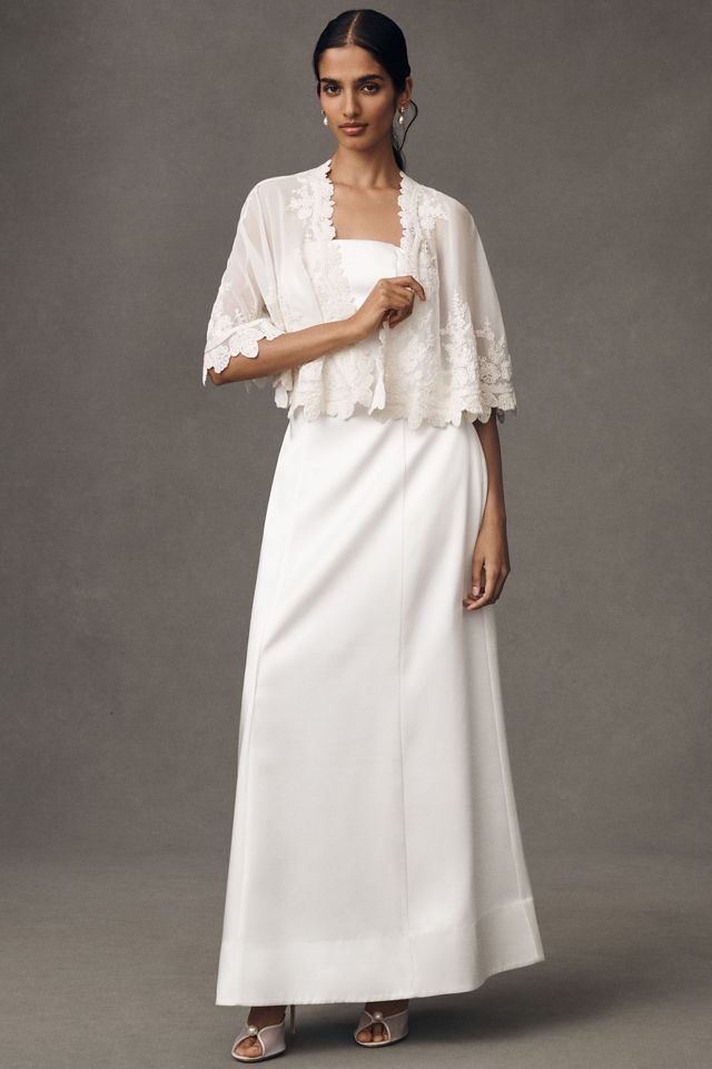 BHLDN Embroidered Lace Bolero #2