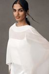 BHLDN Long Sheer Cape
