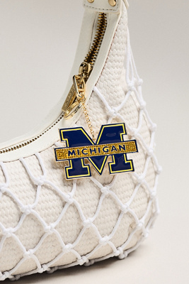 Baublebar State College Bag Charm In Yellow