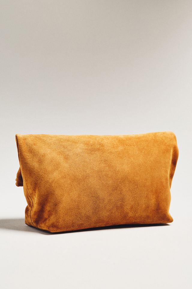 Streets Ahead Suede Clutch #1