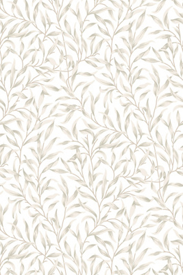 Anthropologie Willow Trail Botanical Peel-and-stick Wallpaper