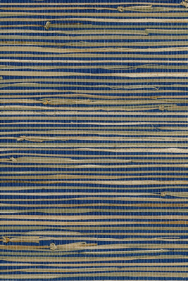 Anthropologie Blue Triangle Glasscloth Wallpaper