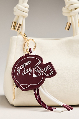Shiraleah Game Day Helmet Bag Charm In Multi