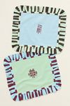 Damson Madder Ruffle Placemats, Set of 2