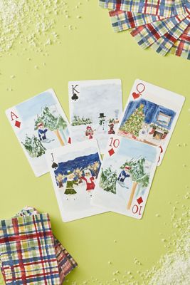 Holiday-Themed Playing Cards