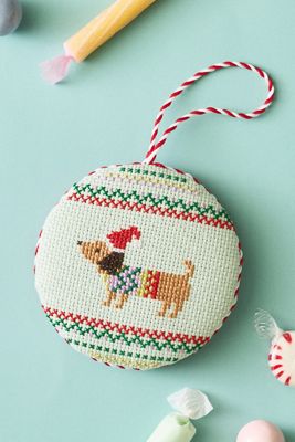 Holiday Ornament Embroidery Kit