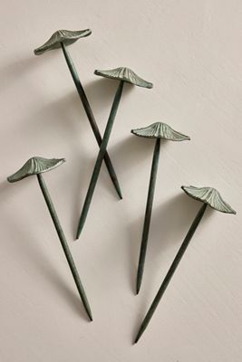 Mushroom Hose Guides, Set of 5