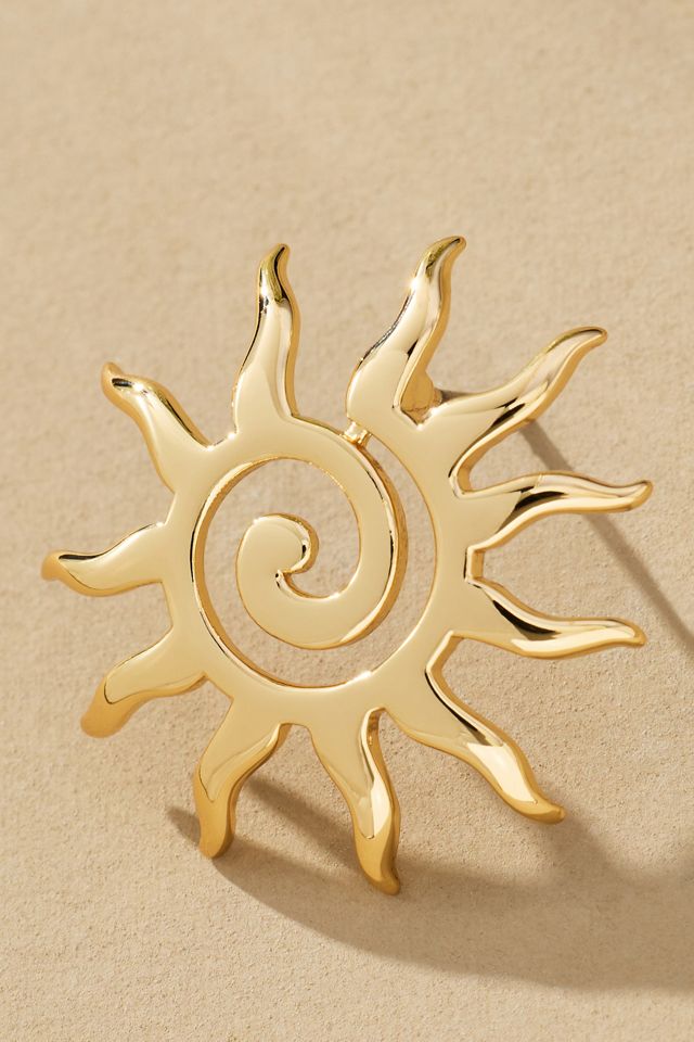 BaubleBar Cyra Sun Post Earrings #1