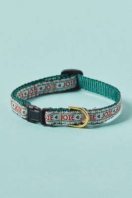 Anthropologie The Bistro Tile Cat Collar: Holiday Edition In Multi