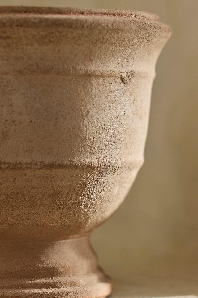 Double Band Terracotta Urn Planter #1