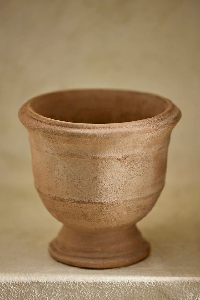 Double Band Terracotta Urn Planter #2