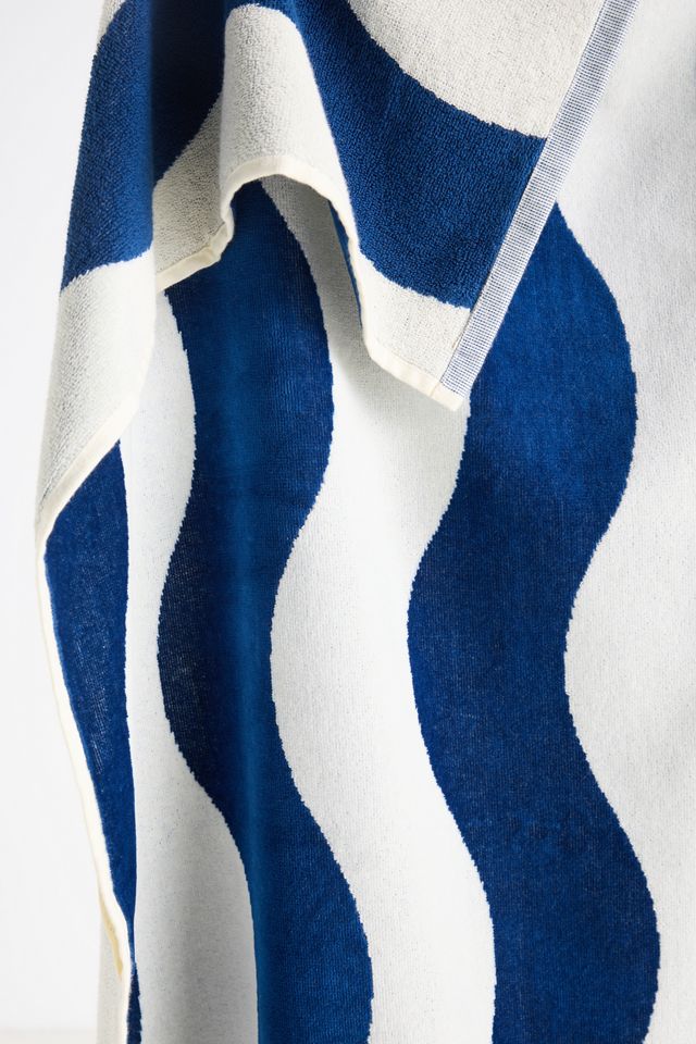 Slowtide Cotton Woven Stripe Beach Towel #2