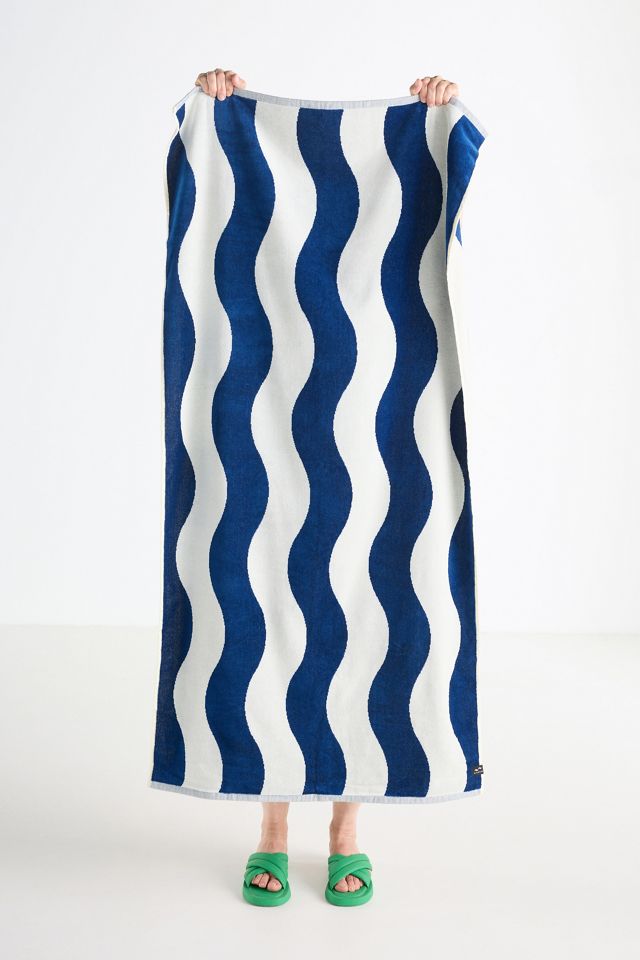 Slowtide Cotton Woven Stripe Beach Towel #1