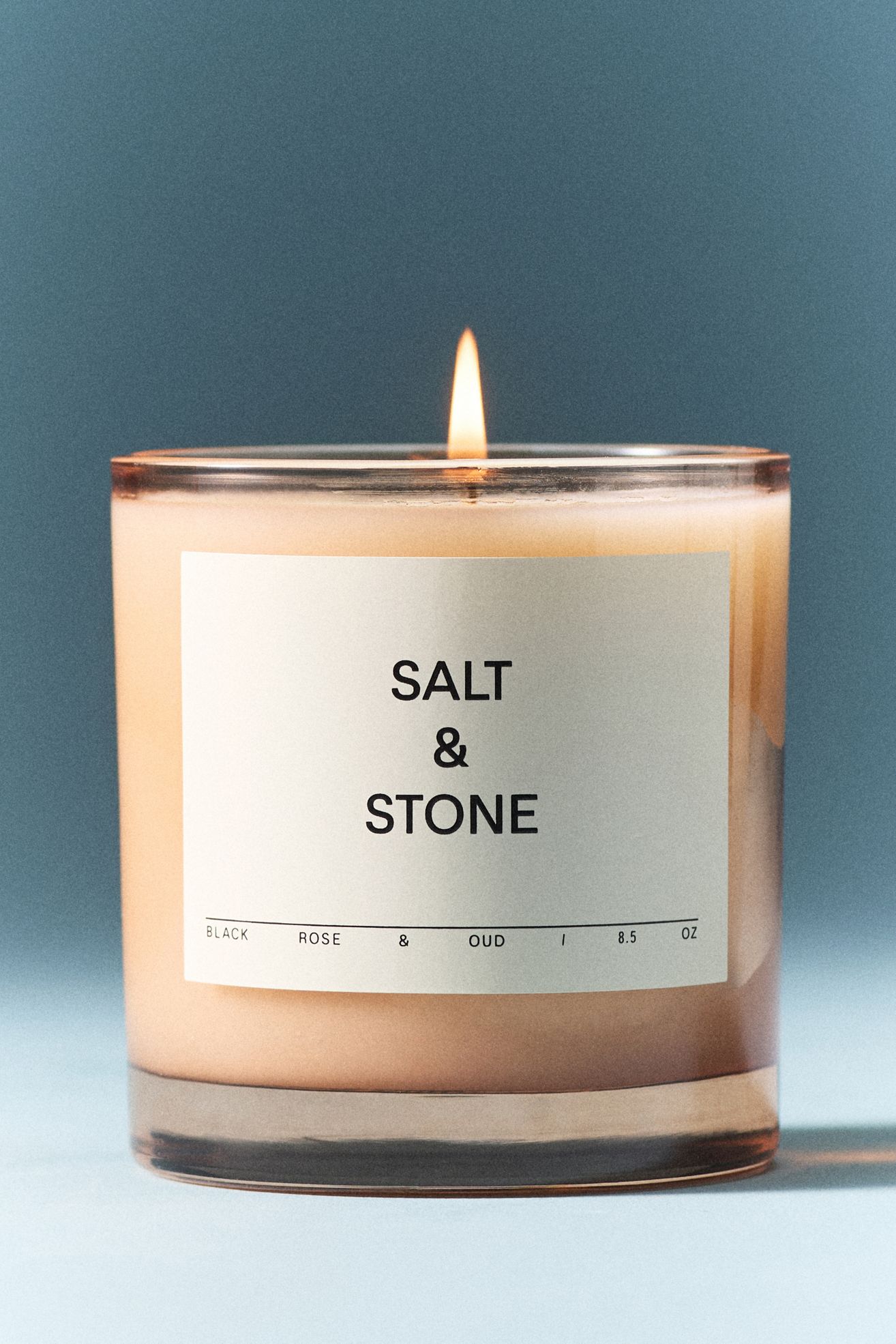 SALT & STONE Floral Black Rose & Vetiver Candle
