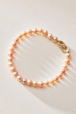Shashi Rose Pearl Bracelet In Pink
