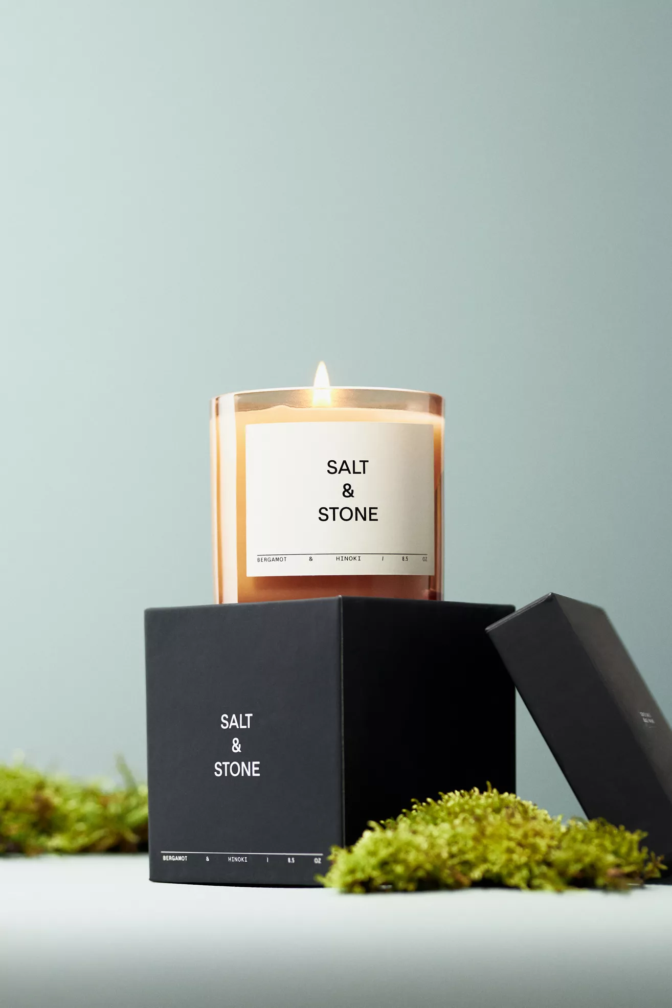 SALT & STONE Fresh Bergamot & Hinoki Candle