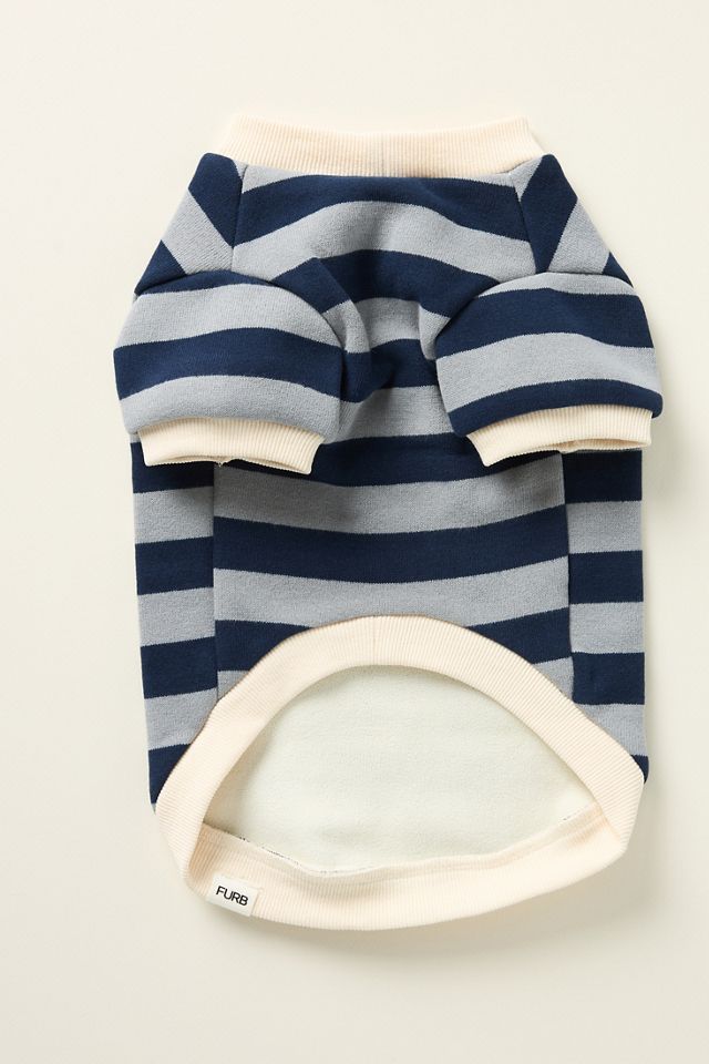 FURB Cooper Striped Pet Sweatshirt #1
