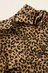 FURB Ozzie Leopard Denim Pet Jacket