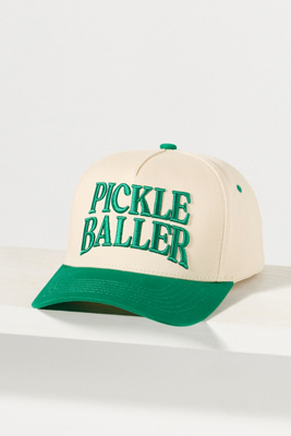 Cheveux Corp. Pickle Baller Trucker Hat In Green