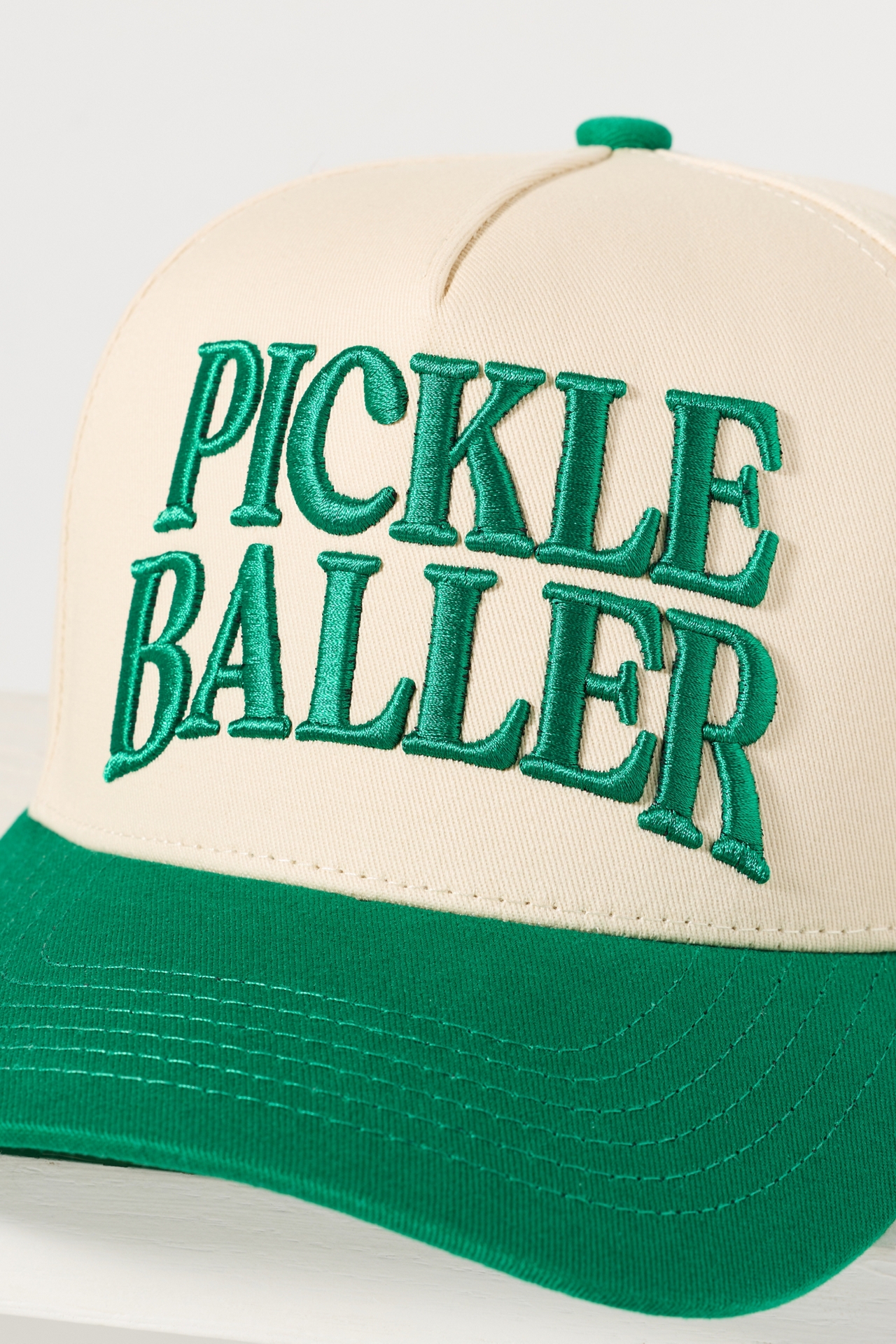 Cheveux Corp. Pickle Baller Trucker Hat