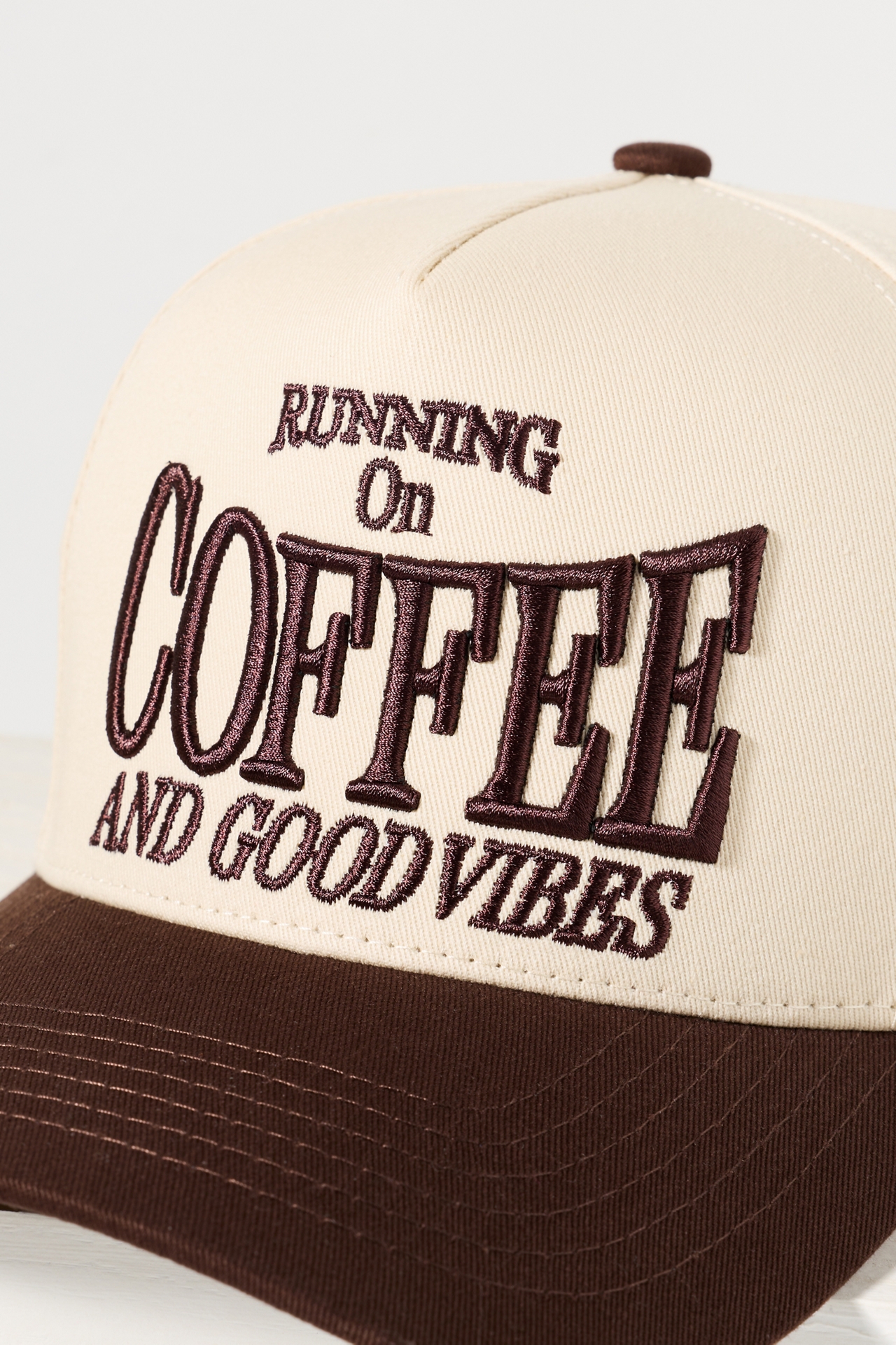 Cheveux Corp. Coffee and Good Vibes Trucker Hat