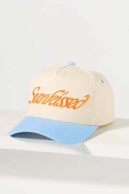 Cheveux Corp. Sun Theme Trucker Hat In Blue