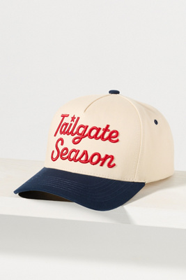 Cheveux Corp. Sunday Football Trucker Hat In Blue