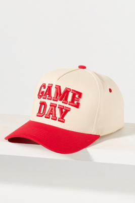 Cheveux Corp. Sunday Football Trucker Hat In Red