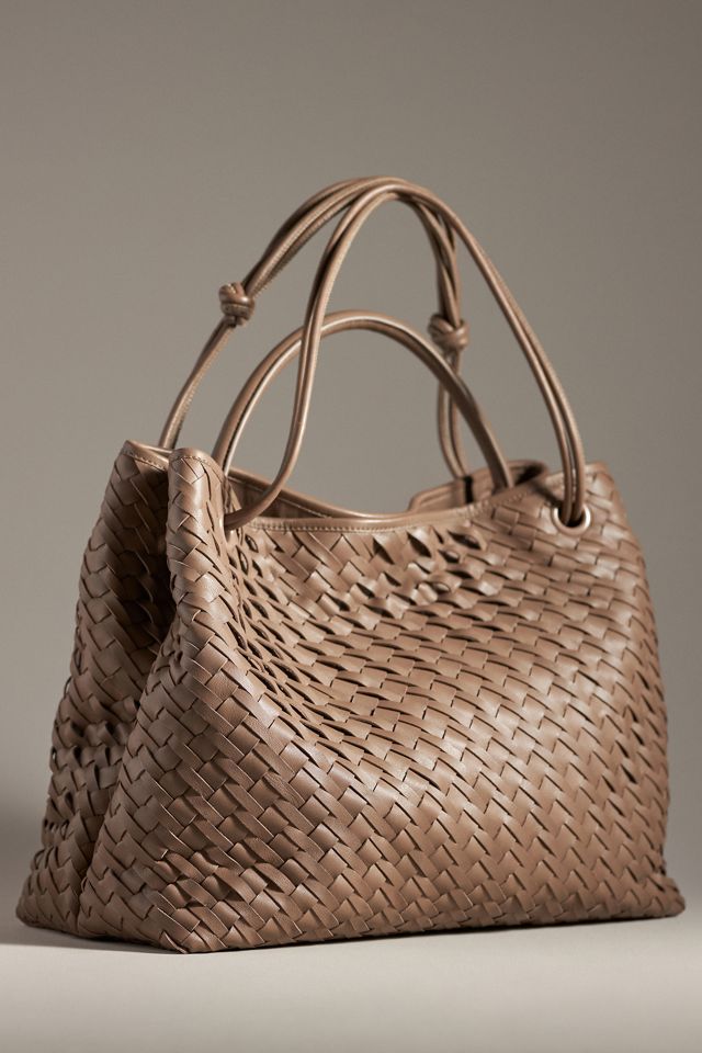 Walter Baker Hazel Woven Leather Tote #1