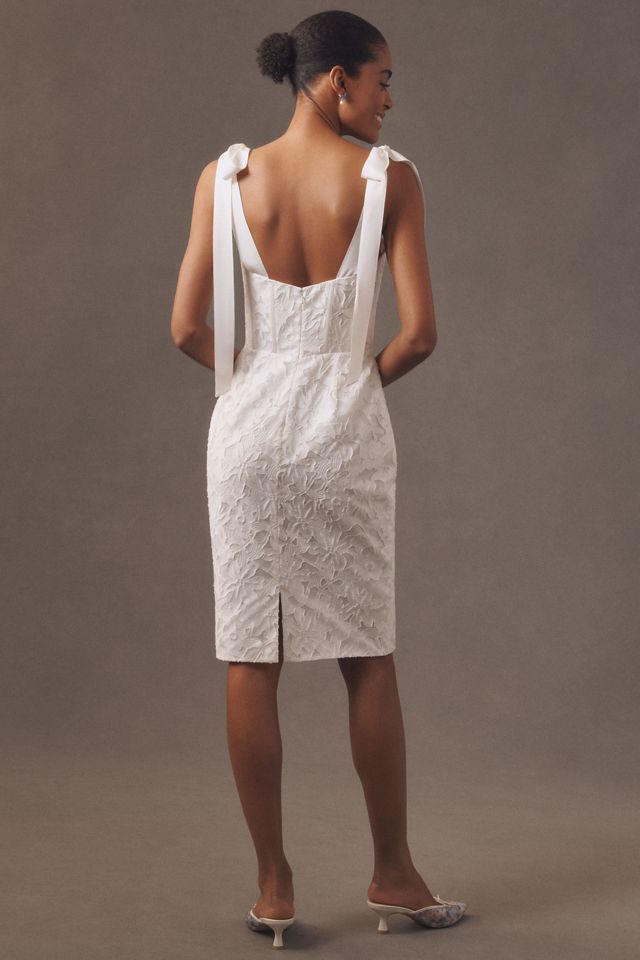 Anne Barge Wonderful Tonight Jacquard Knee-Length Dress #1