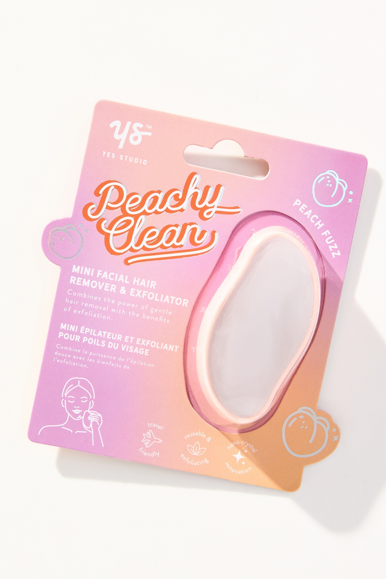 Yes Studio Peachy Clean Mini Facial Hair Remover