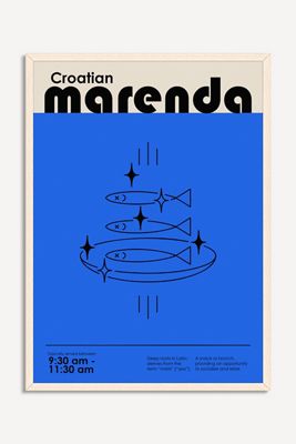 Croatia Marenda by Paulina Budka Wall Art
