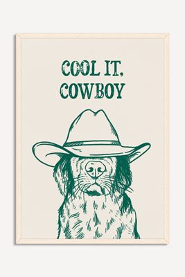 Cool it Cowboy by Tara Royle Wall Art