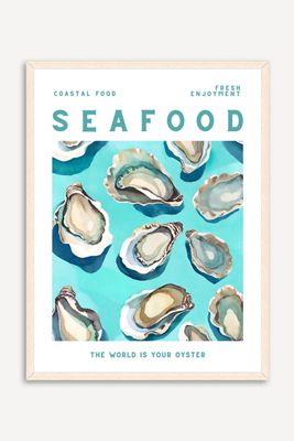 Seafood by Ohkimiko Wall Art