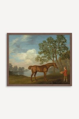 Pumpkin with a Stable-lad by George Stubbs Wall Art