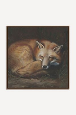 The Fox's Dream Wall Art
