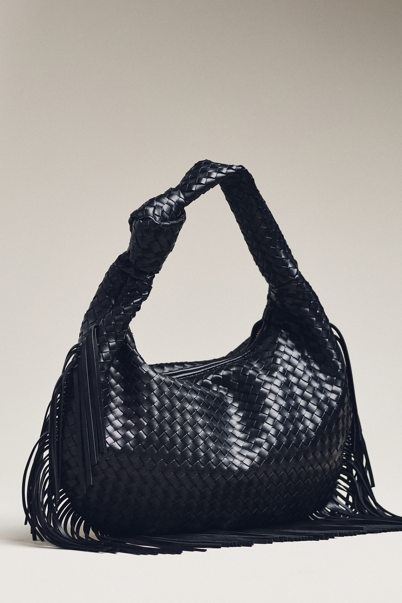 The Brigitte Fringe Satchel by Melie Bianco
